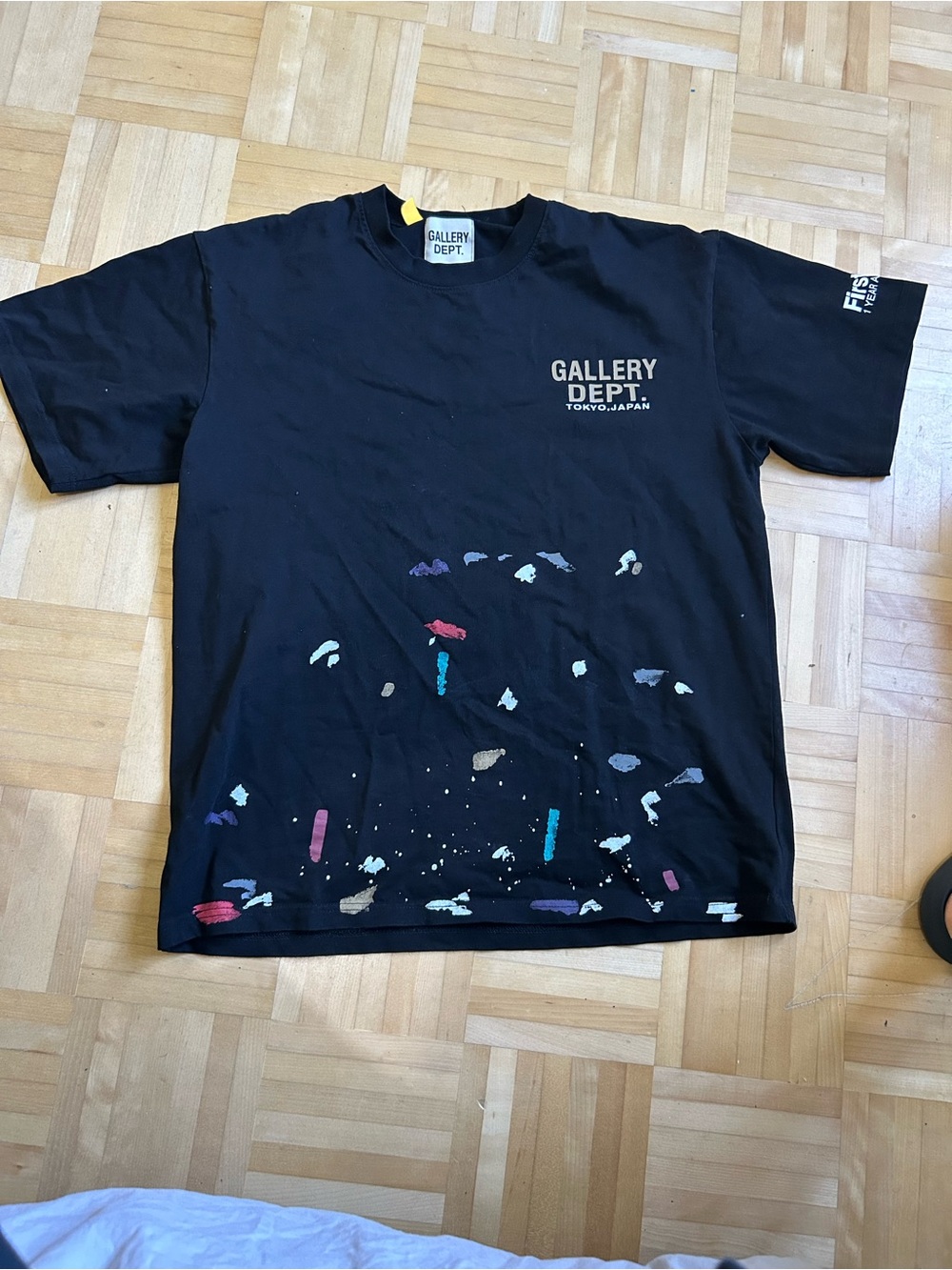 Gallery Dept. Black Tee - Medium